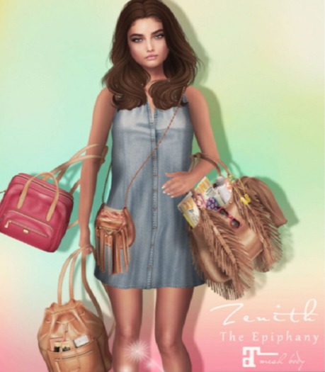 =Zenith=Spring denim long shirt (All Color)Maitreya - RARE