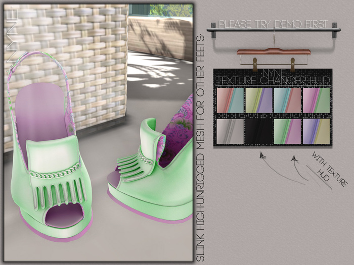 [NYNE] High Heels Conny w. Hud (unpack me)