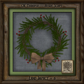 Rustic Pine Wreath Ae