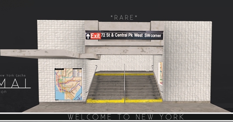 Second Life Marketplace - MINIMAL - New York BG *RARE*