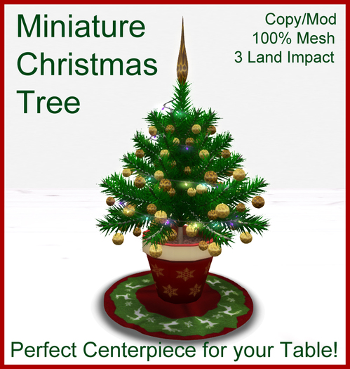 Miniature Christmas Tree