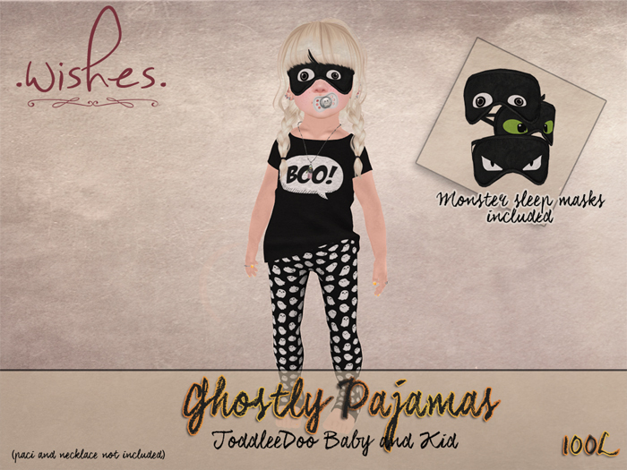 .Wishes. ~ Ghostly PJ's ~ {add me to unpack}