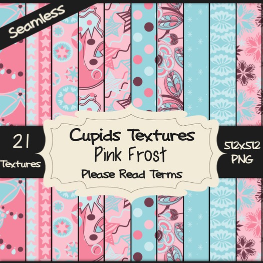 *Cupids Textures * 21 PINK FROST