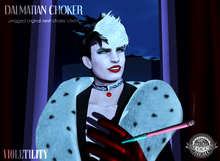 Violetility - Dalmatian Choker