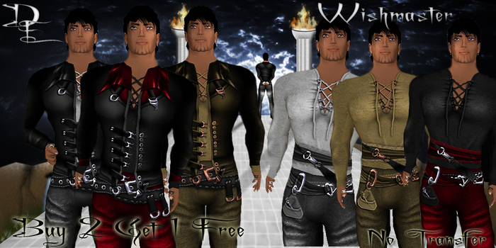 *DE Designs*-Wishmaster-Multi Pack-Mens