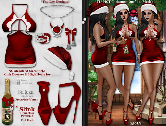 hot christmas outfit