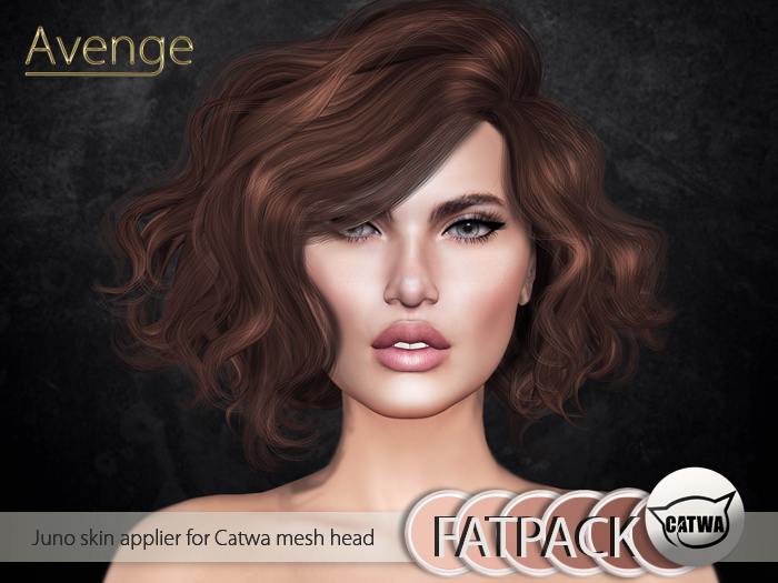Second Life Marketplace [Avenge] Juno skin applier for Catwa mesh