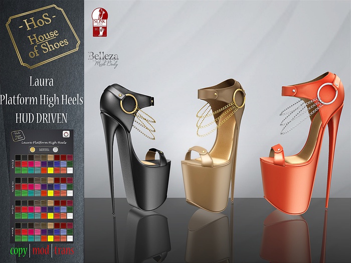 [HoS] Laura Platform High Heels