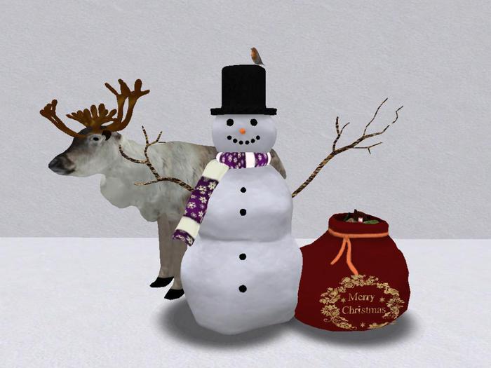*Xtal* Snowman & Gift Sack Giver!