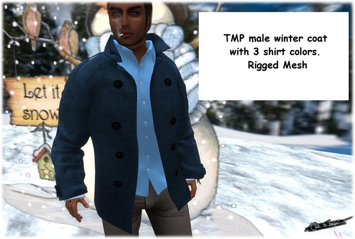 tmp male winter coats - boxed