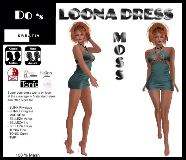 .:Do's:. LOONA Dress  MOSS