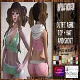 * Impulse Modern * Outfit AshLi top + Hat And Short WEAR PACK