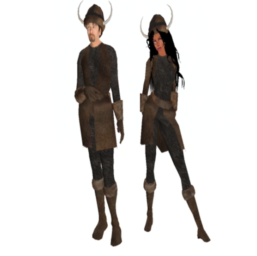 Fur Viking Costume