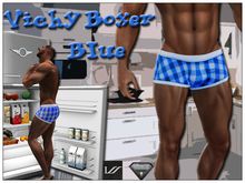 Vichy Blue boxer