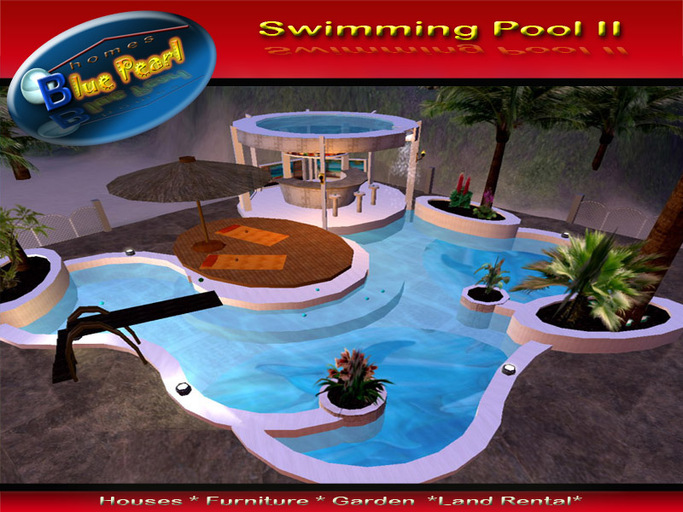 Swimming Pool full Animated with Rez-Faux Package