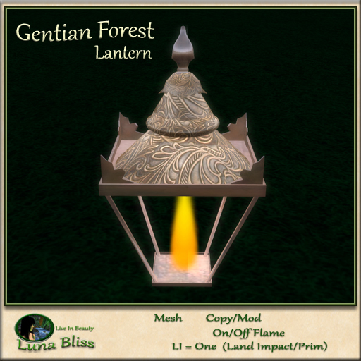 Gentian Forest Lantern (boxed)