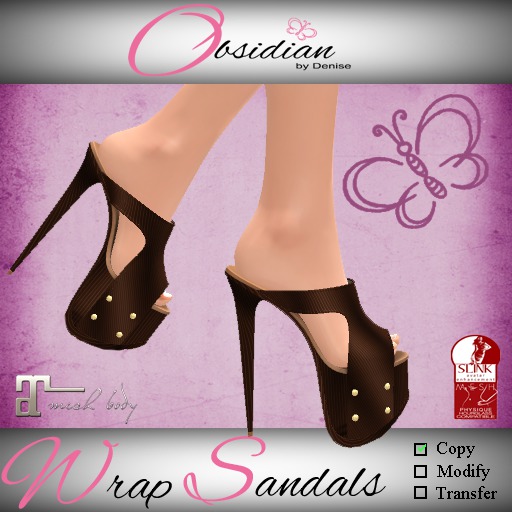 ::OBD:: Wrap Sandals Brown