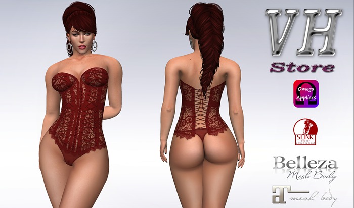 ..::VH::.. Bebel Body with Omega Applier - Red