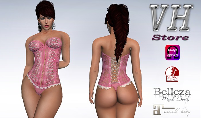 ..::VH::.. Bebel Body with Omega Applier - Pink