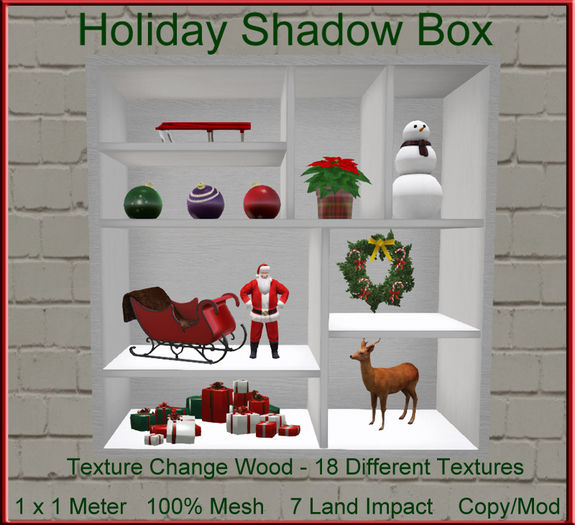 Holiday Shadow Box