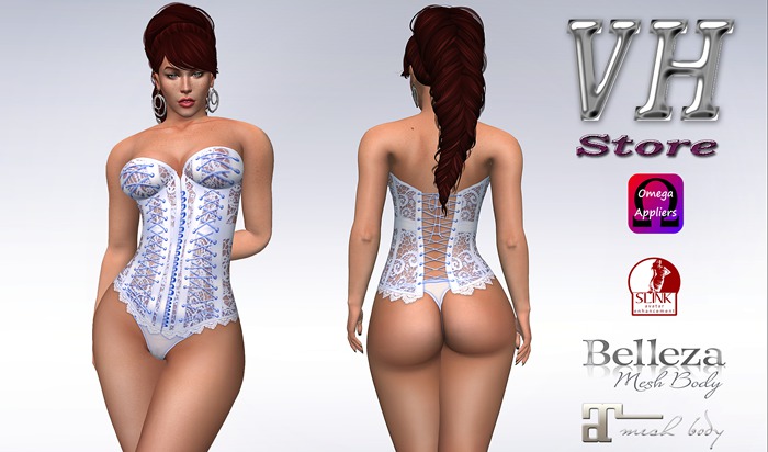 ..::VH::.. Bebel Body with Omega Applier - Light Blue