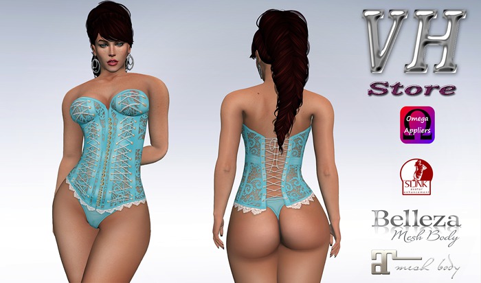 ..::VH::.. Bebel Body with Omega Applier - Blue
