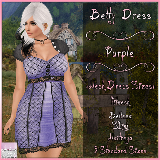Betty Dress Purple