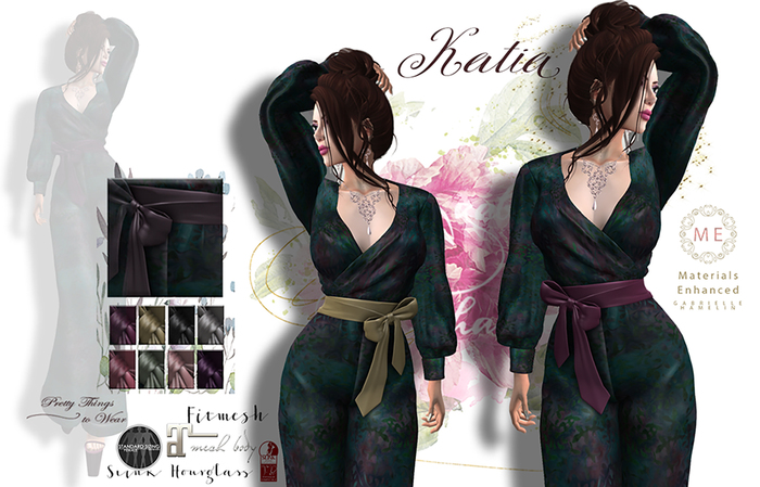 .::Pretty Katia Purple & Green::. Pantsuit on Mini HUD