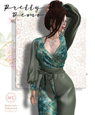 .::Pretty Demo Katia - Blue & Green::. Pantsuit