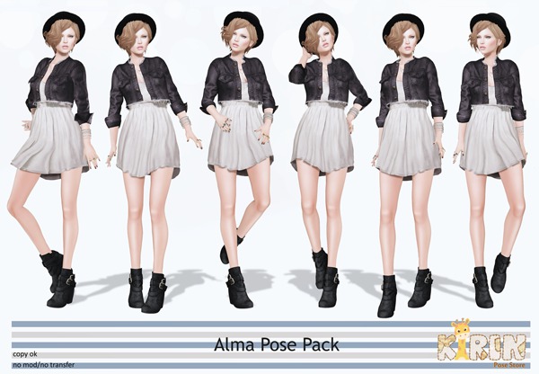 Kirin Poses - Alma Pose Pack