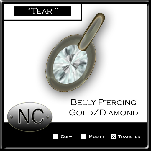 NC-Tear Belly Gold- Diamond