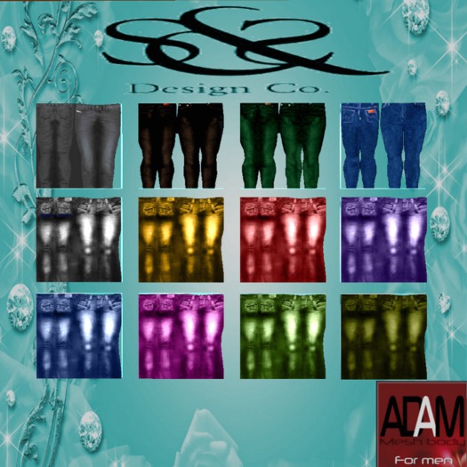 S&S Designs Adam Mesh Jeans Hud