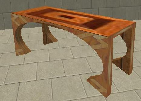 Fnordian Wooden Desk