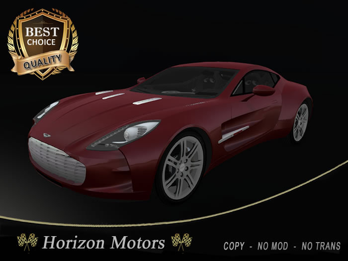 Aston Martin One-77 (Burgundy) Box