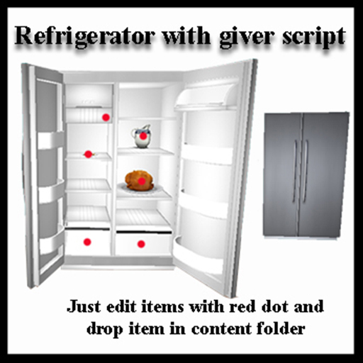 {DfDs} Refrigerator (White)
