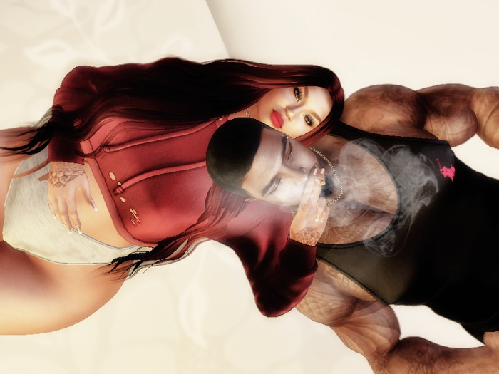 Smoke Buddy {Couple Pose}