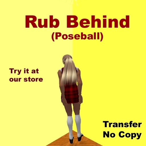 Rub Your Behind Poseball