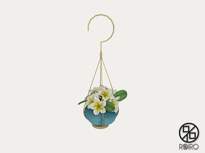 ROIRO - Beach Hanging Plant (Plumeria)