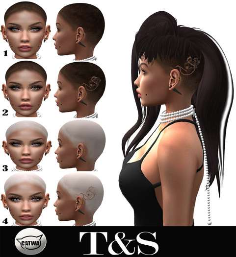 ~T&S~Catwa hairbase