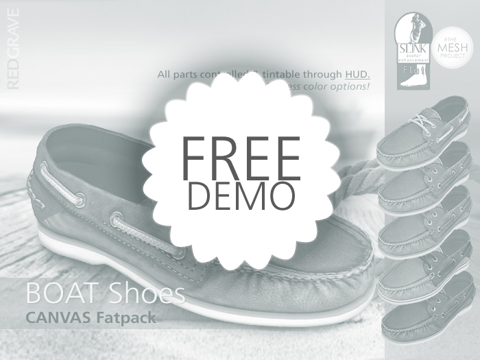 Mesh - Boat Shoes (DEMO) - REDGRAVE