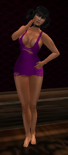 Lavender Ripped Camisk