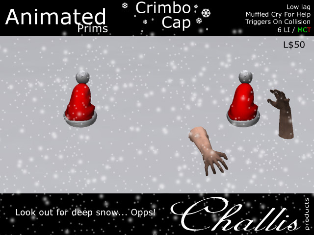 (Challis) Crimbo Cap (DEMO)(BOXED)