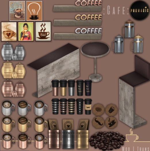 *PROMAGIC* Cafe-Poster-CoffeeBreak