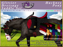 *E* Glitzier Dressage Set [BOXED] RH Hackney