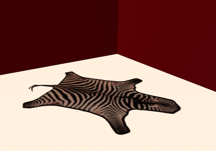 Zebra Skin Carpet