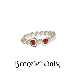Heart and Pearls Bracelet
