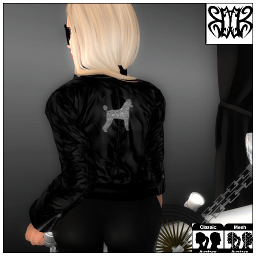 Second Life Marketplace {Caged Butterfly} Vintage Retro Black