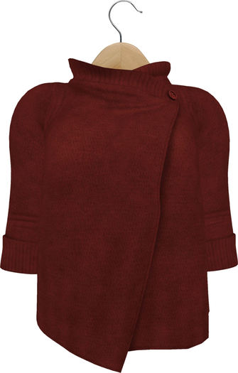 J.H.C *Amalie* Overlap Jacket (AURORA RED)