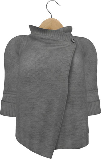 J.H.C *Amalie* Overlap Jacket (LGT GRAY)