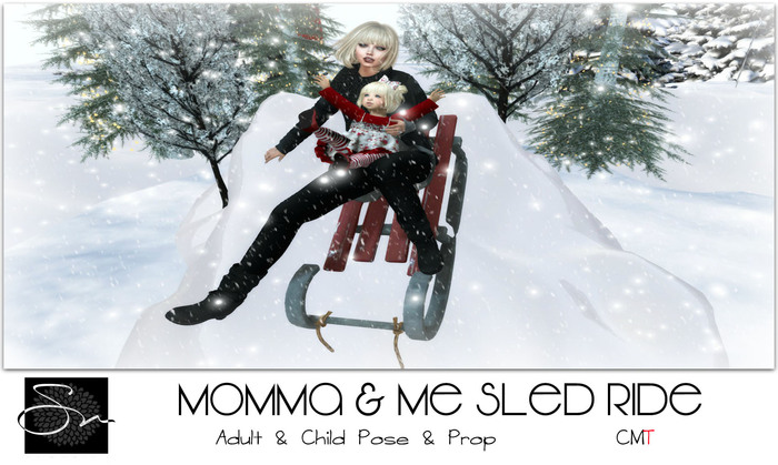 **SN~ Momma and Me Sled Ride